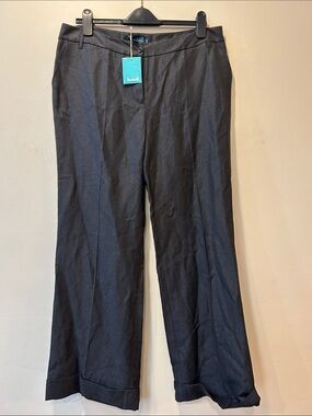 Boden Trousers with Pink Interior Trim